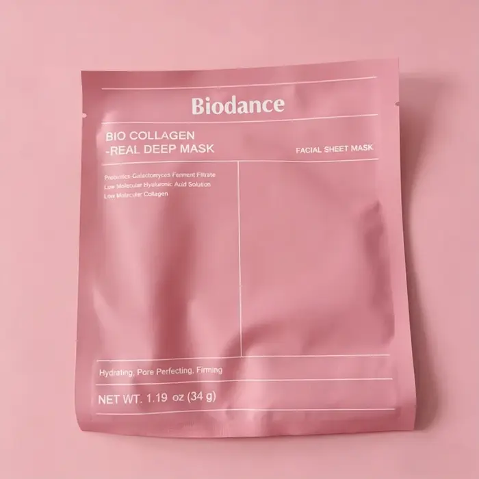 Masque facial en gel hydratant au collagène Biodance