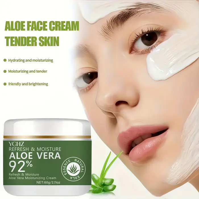 Crème à l'aloe vera à 98%
