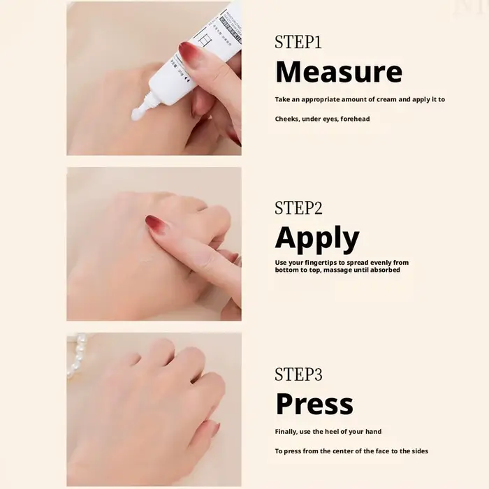 Crème réparatrice pour rougeurs du visage