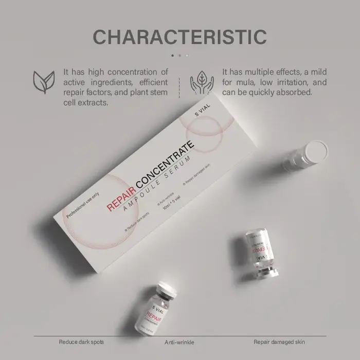 Professionnel haut de gamme Anti-rides CONCENTRATE AMPOULE SERUM Renewa Face