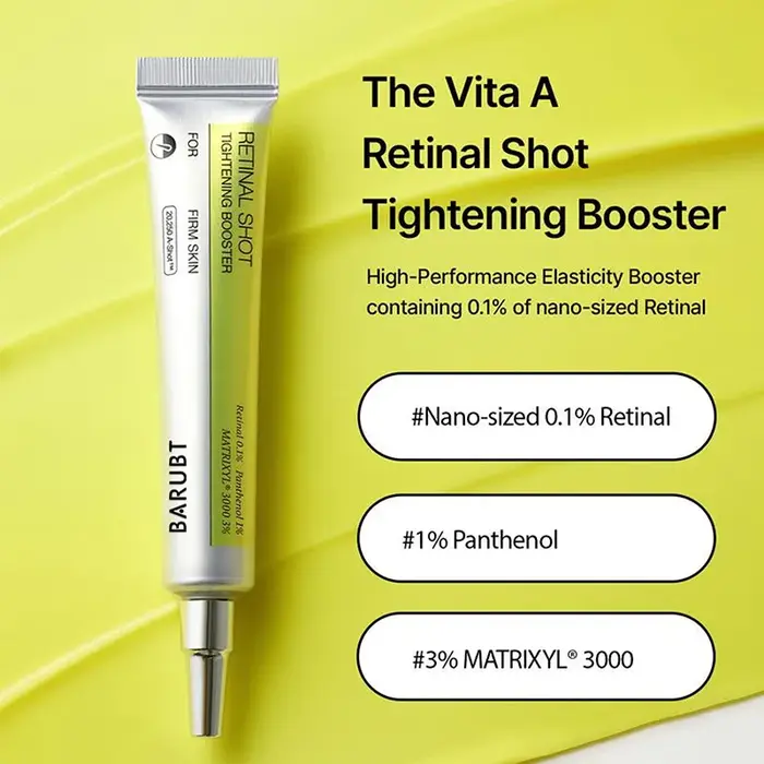 The Vita A Shot réinal raffermissant Booster peau ferme crème pour les yeux 15ml sérum pour le visage 40ml ensemble