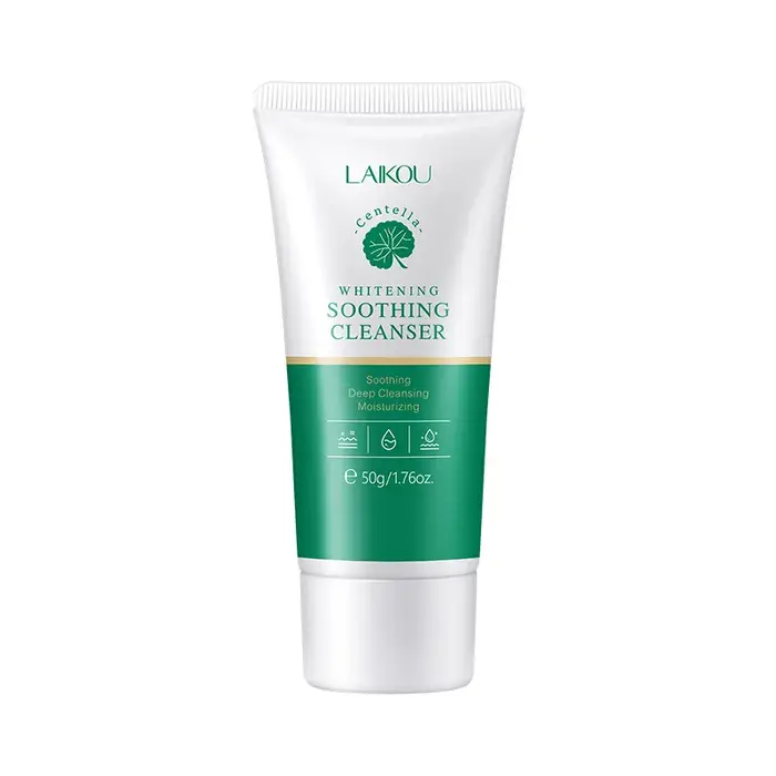 LAIKOU-Lait nettoyant doux pour le visage, livres profonds, hydratant, soins de la peau, contrôle de