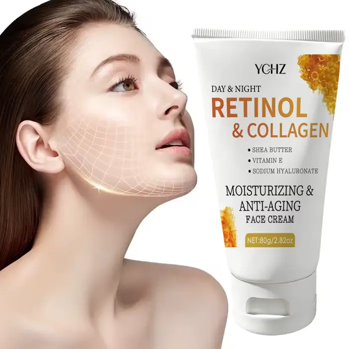 Crème anti-âge pour le visage au rétinol