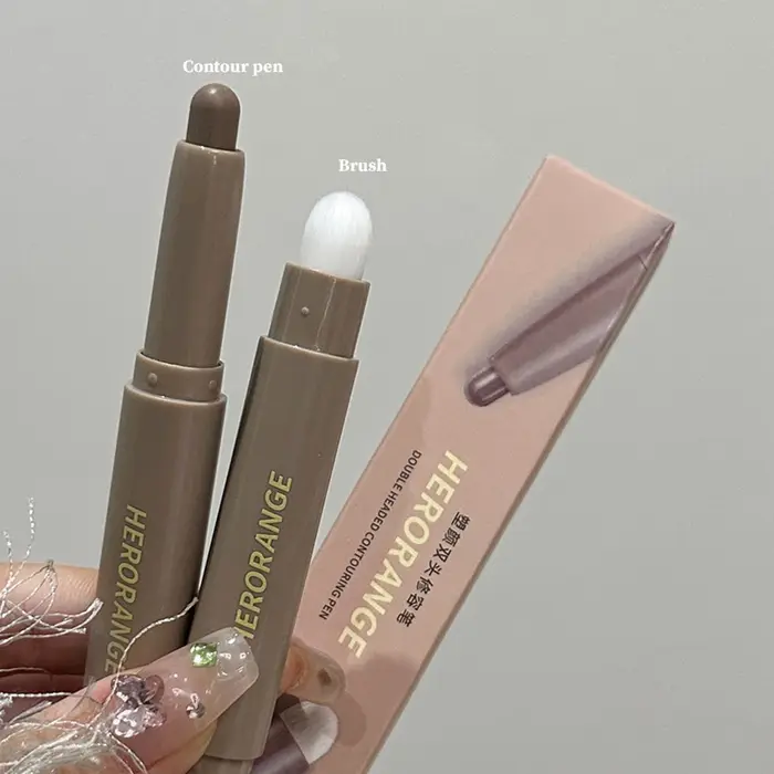 HERORANGE Stylo contour double extrémité pour contour