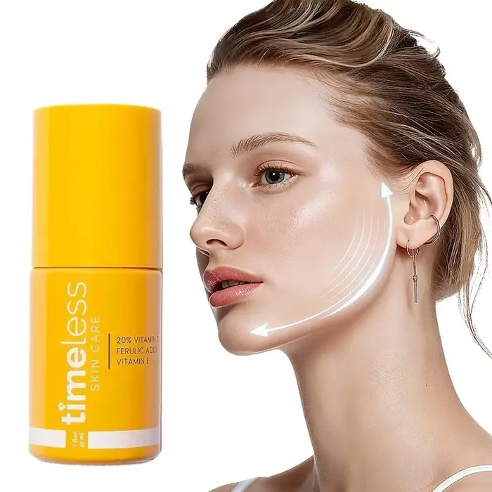 Soin de la peau intemporel - Sérum à 20 % de vitamine C - Éclaircit le teint