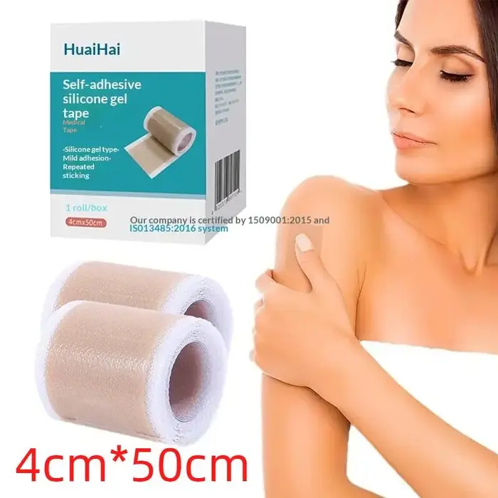 Bandes de silicone pour cicatrices 4cm*50cm
