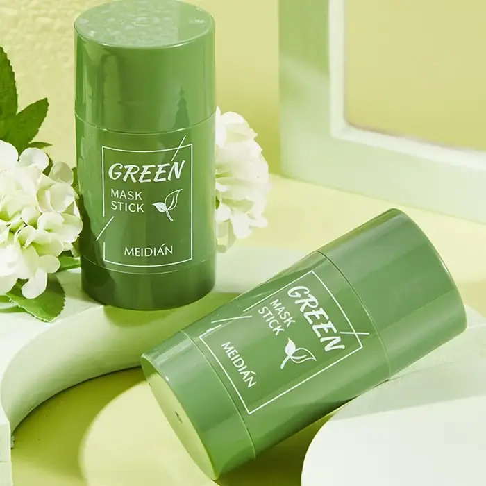 Masque Nettoyant Visage au Thé Vert en Stick – Réduit les Pores