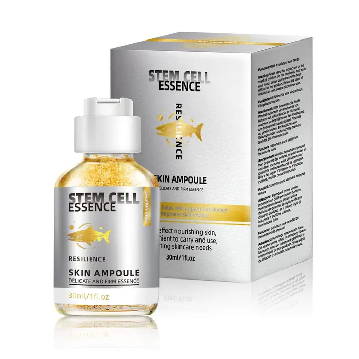 Ampoule ADN de saumon, sérum aux cellules souches de saumon avec PDRN, infusé de niacinamide, ampoul