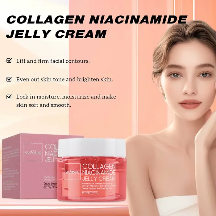 Crème à la gelée de collagène