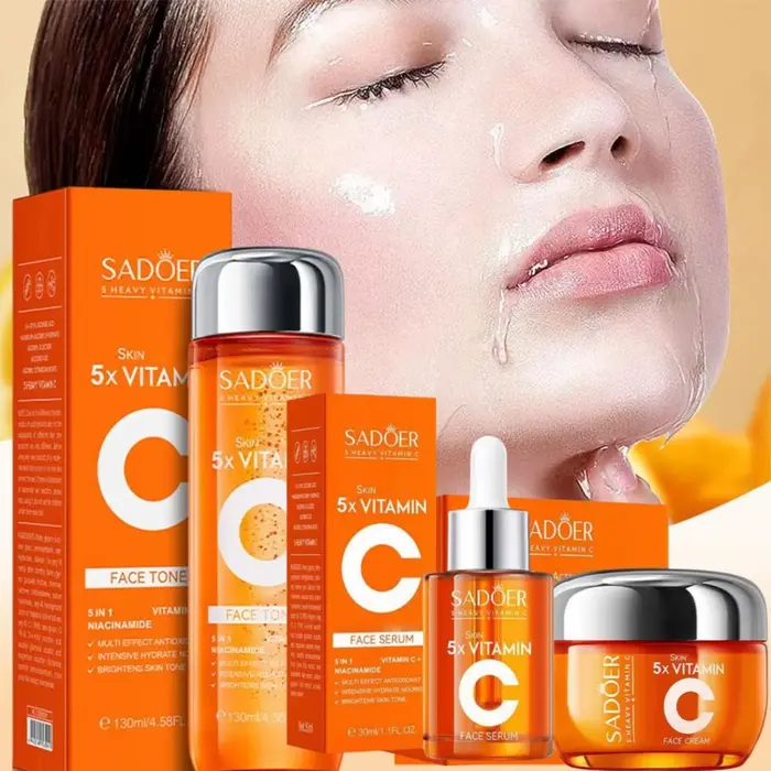 Sérum revitalisant pour la peau à la vitamine C