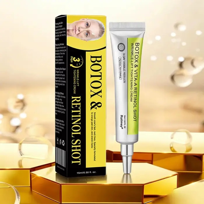 1/2 pièces 15ml Rolimey Vita-A Retinol Shot Crème Anti-rides et Raffermissante