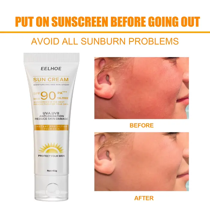 Crème solaire pour le visage SPF 90