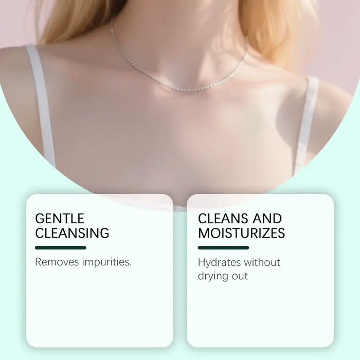 OCEAURA soin du corps savon noir nettoyage en profondeur exfolier soulager la sécheresse hydrater la peau à la main
