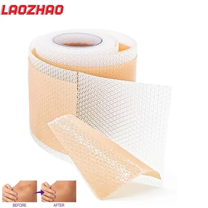 1 rouleau de feuilles de cicatrice en Silicone-grau médical