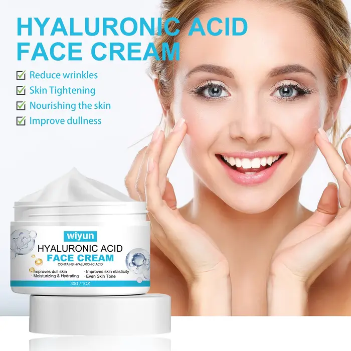 Crème à l'acide hyaluronique pour le visage