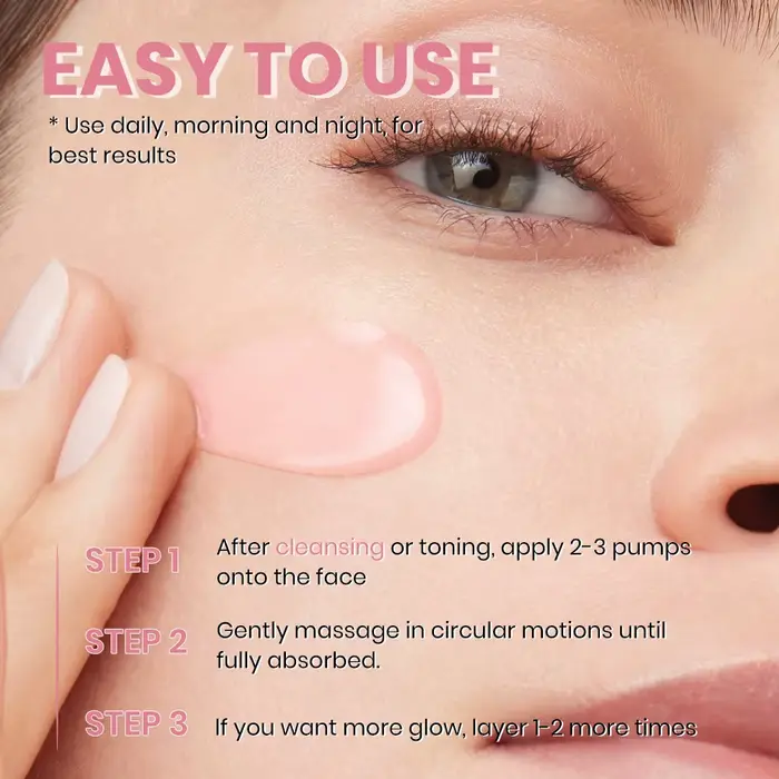 Sérum au Peptide de collagène pour perfectionner les pores