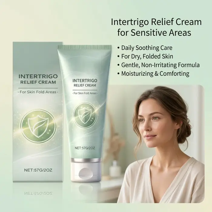 Crème hydratante apaisante et lissante pour la peau