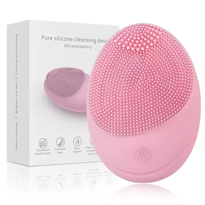 Brosse nettoyante pour le visage en silicone ultra hygiénique