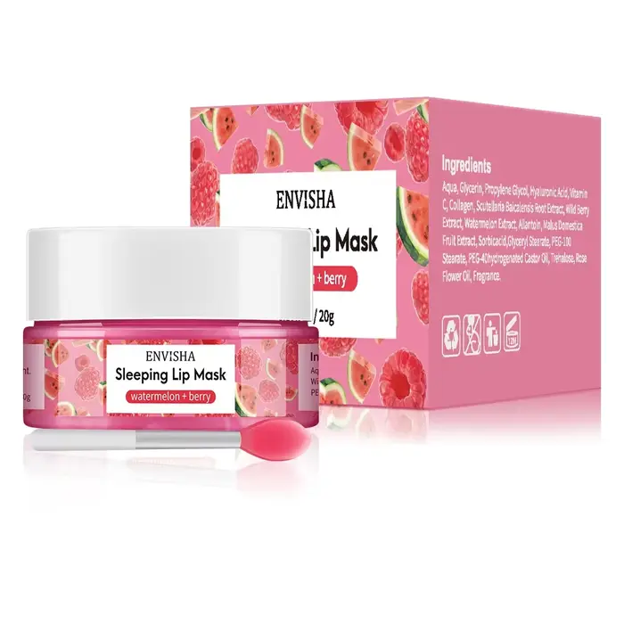 ENVISHA-Masque de Sommeil Hydratant pour Soin de la Peau, Baume Nourrissant, Soin de Nuit, miles et 