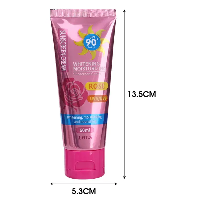 Crème solaire SPF90 + Protection contre les radiations UV Lsolation hydratante éclaircir le visage corps bras cuisses