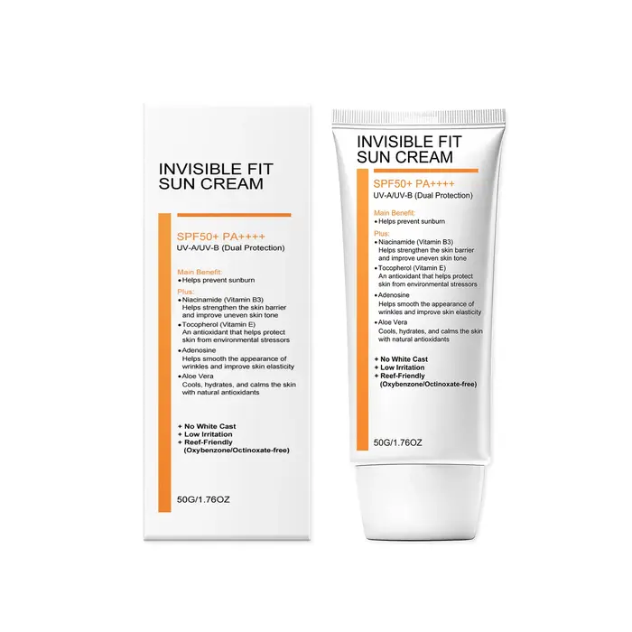 Crème solaire SPF50 à la niacinamide hydratante