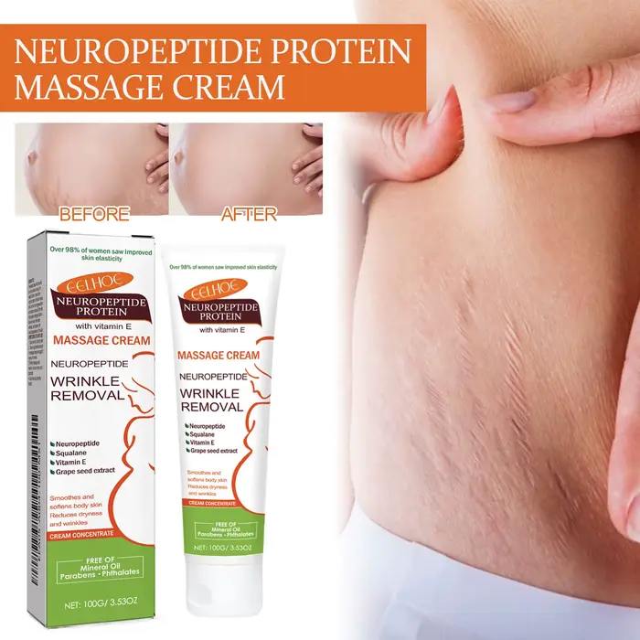 Crème anti-vergetures permanente 100g pour femmes enceintes