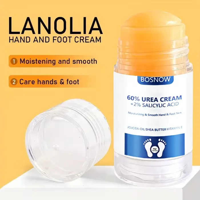 【Anti-sécheresse extrême】 Stick pour les mains et les pieds à 60 % d'urée + 2 % d'acide salicylique