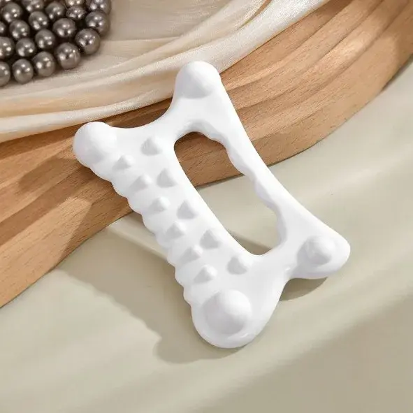 Planche de massage Gua Sha pour le visage, peigne de beauté, bâton de massage des points de pression