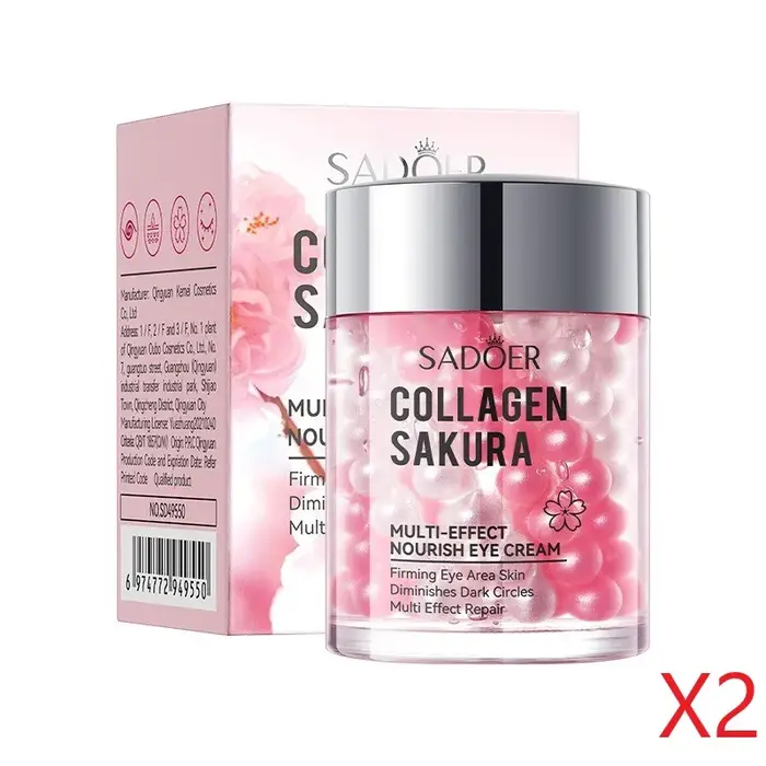 SADOER Sakura crème pour les yeux au collagène-en Stock soin