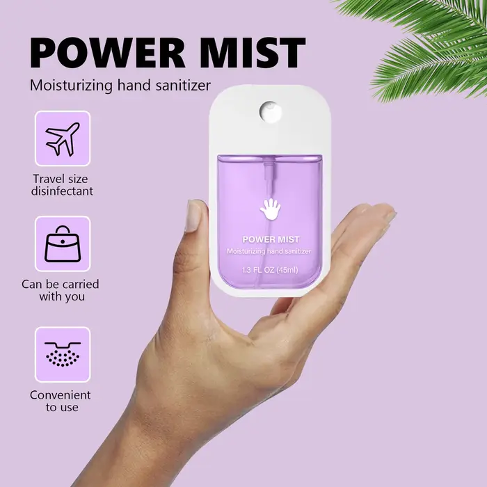 1 pièces nouveau Spray hydratant pour les mains pour adultes et enfants multi-saveur nettoie vos mains brume hydratante main taille de voyage