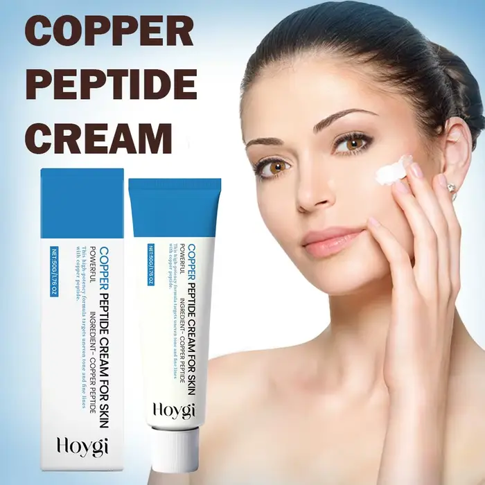 Crème au cuivre et aux peptides 50g pour le visage