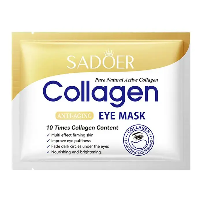 SADOER Série Collagène : Spray hydratant/Baume à lèvres/Écran solaire/Crème pour les mains/Masque – 