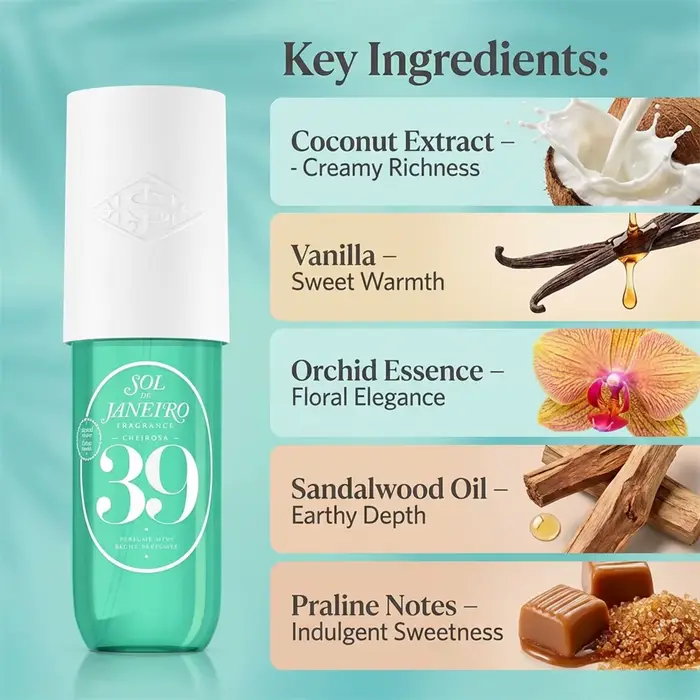 Brume parfumée Sol De Janeiro 39 90 ml