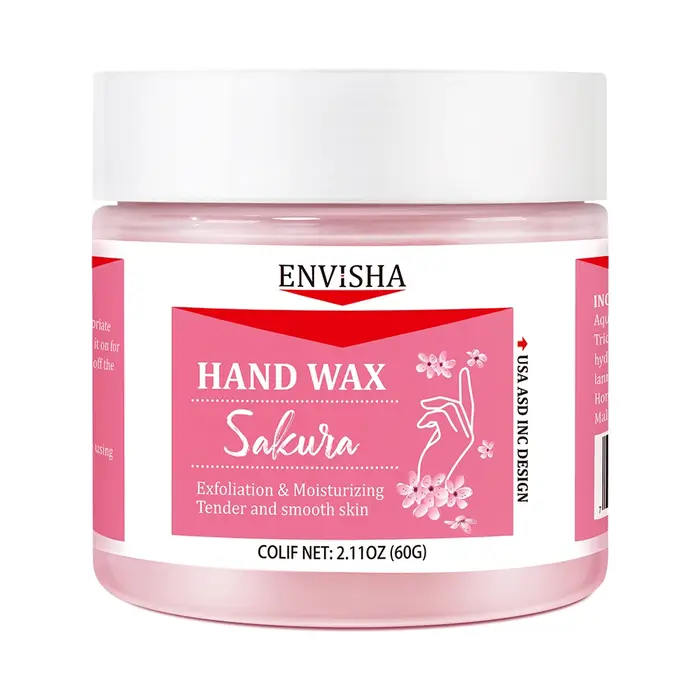 ENVISHA-Masque pour les mains au miel de Sakura, 60g, beauté, soins de la peau, hydratation profonde