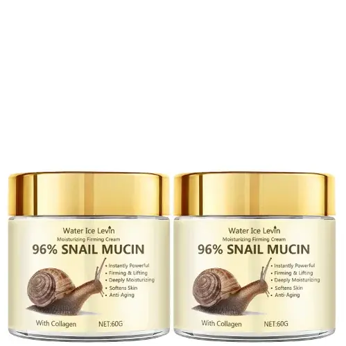 Crème raffermissante hydratante à 96 % de mucine d'escargot au collagène