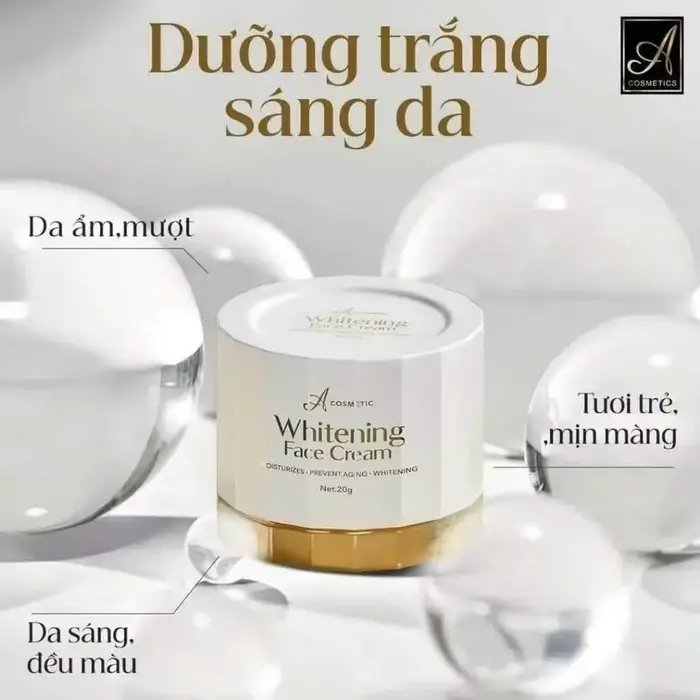 Crème visage kem visage phap nam tan nhang poi ngua mun tham.mau moi