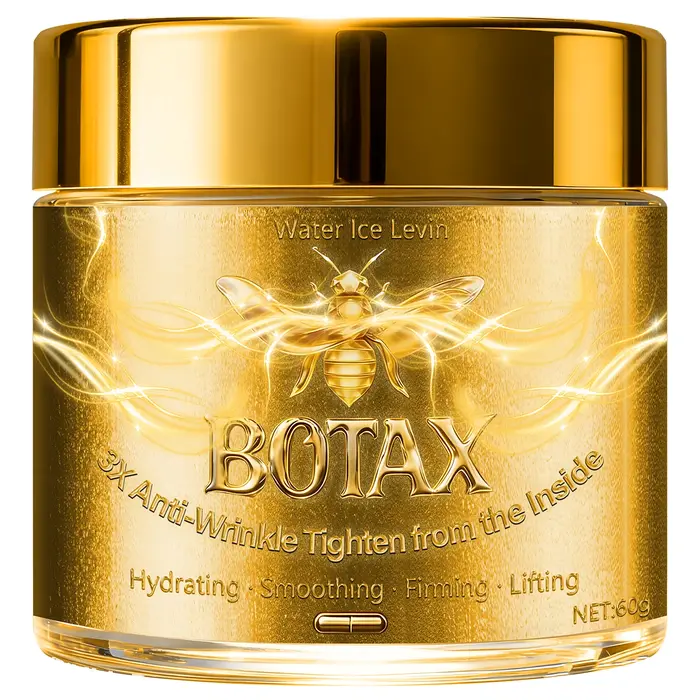Crème visage anti-âge au venin d'abeille avec acide hyaluronique et rétinol, hydrate et raffermit en