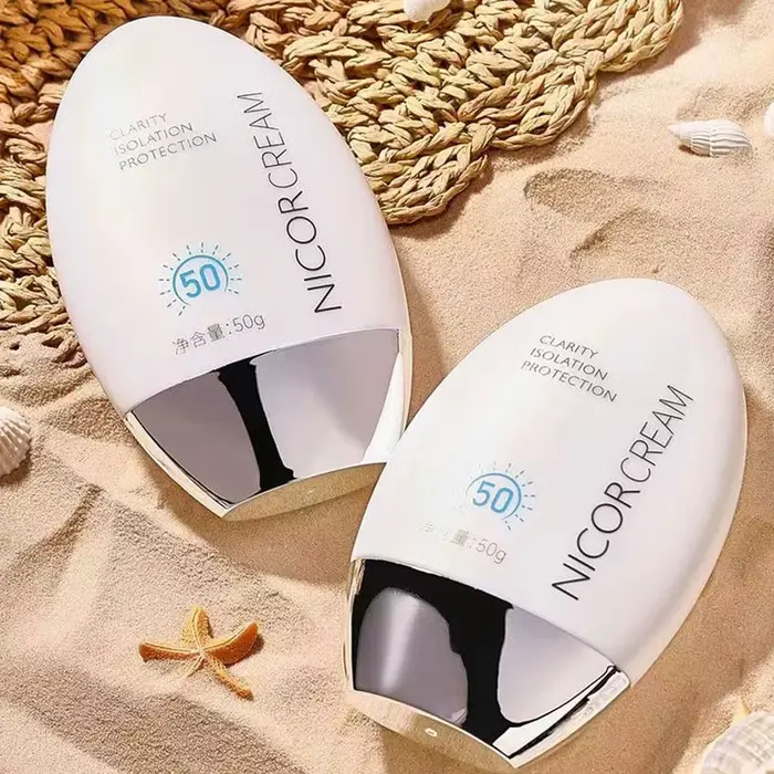 50ml imperméable à l'eau visage corps crème solaire