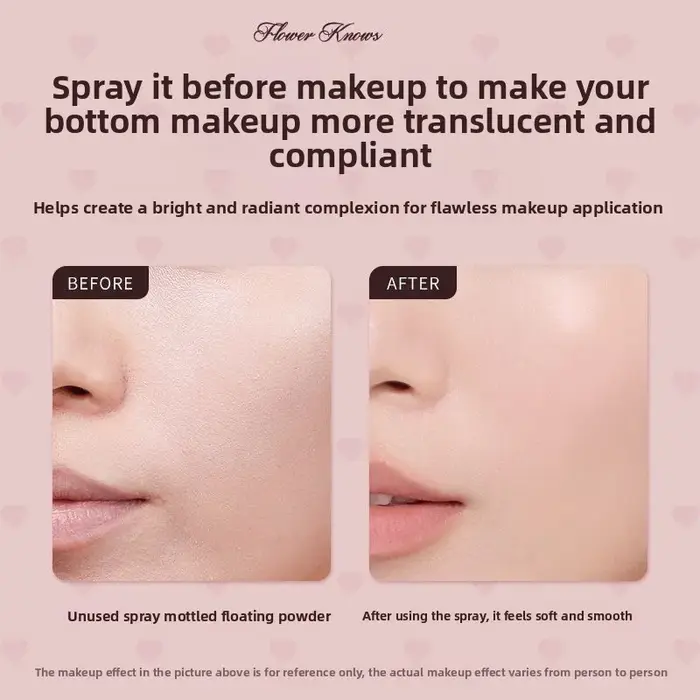 Flowerkaren – Spray fixateur d'essence hydratante, pré-maquillage, primaire pour le visage, produits coréens de soins de la peau, brume hydratante pour le visage