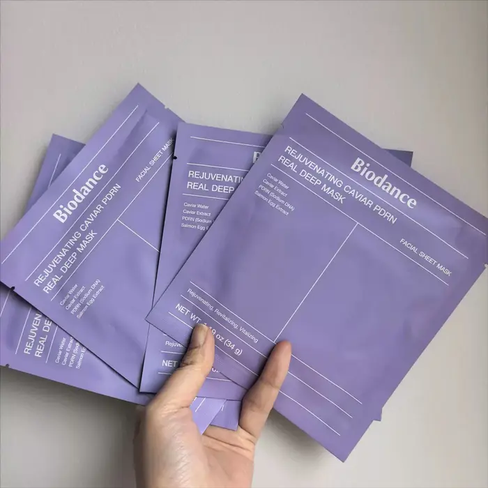 Masque Gel Hydratant Profond Biodance Caviar PDRN Bio-Collagène Nuit - Hydratation Intense