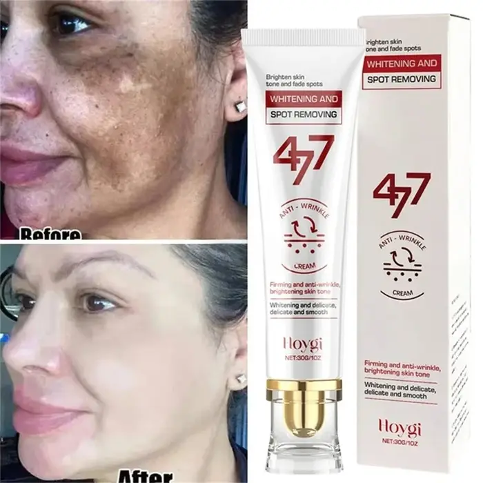 Crème blanchissante puissante anti-taches
