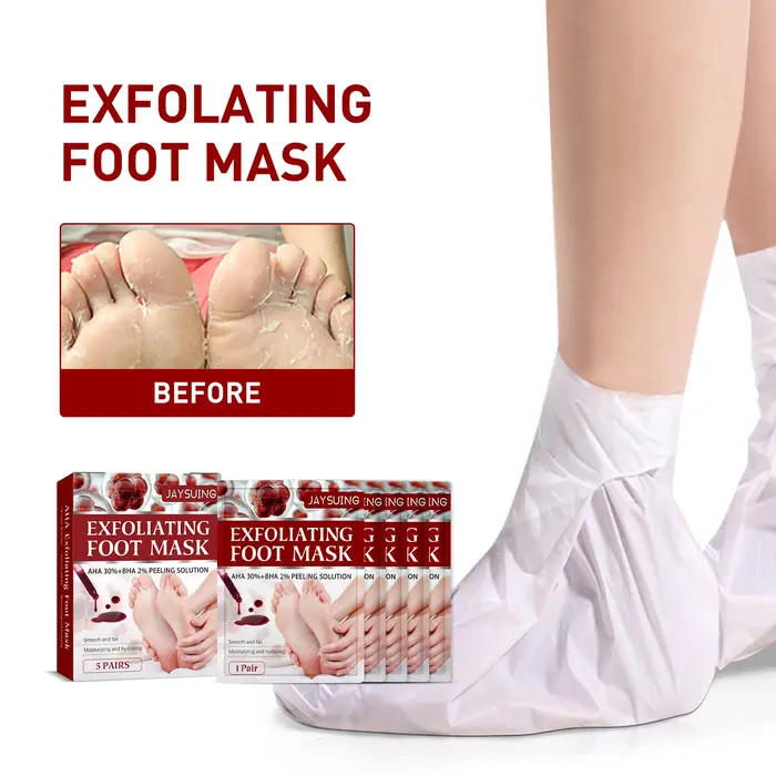 Masque exfoliant pour les pieds
