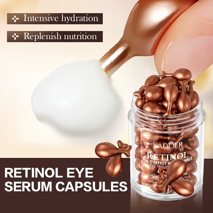 Sérum en capsules multi-effets au rétinol