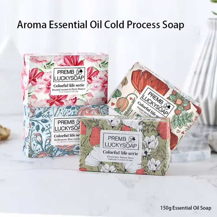 Savon nettoyant aux huiles essentielles aromatiques