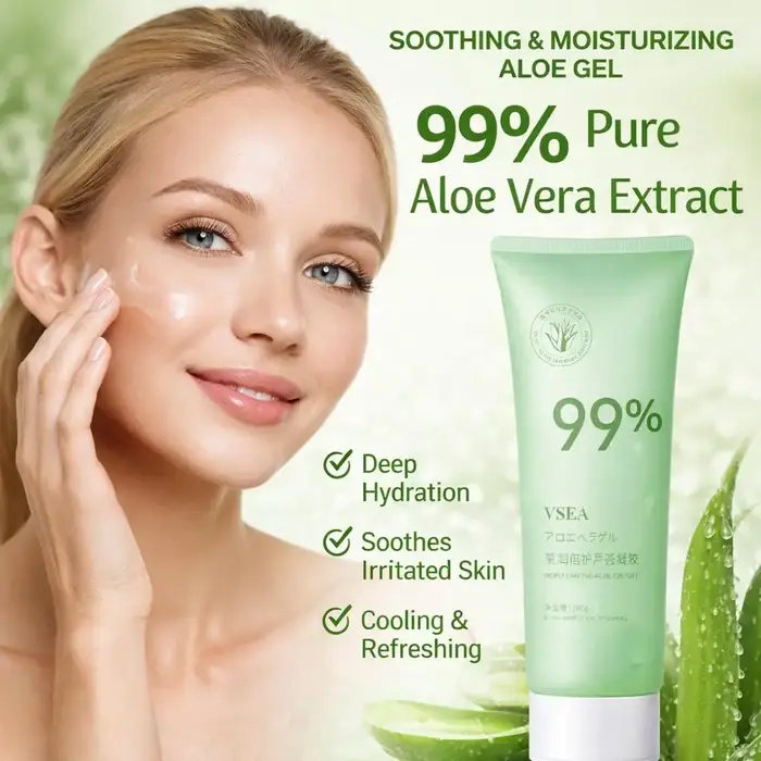Gel hydratant à l'aloe vera 100g