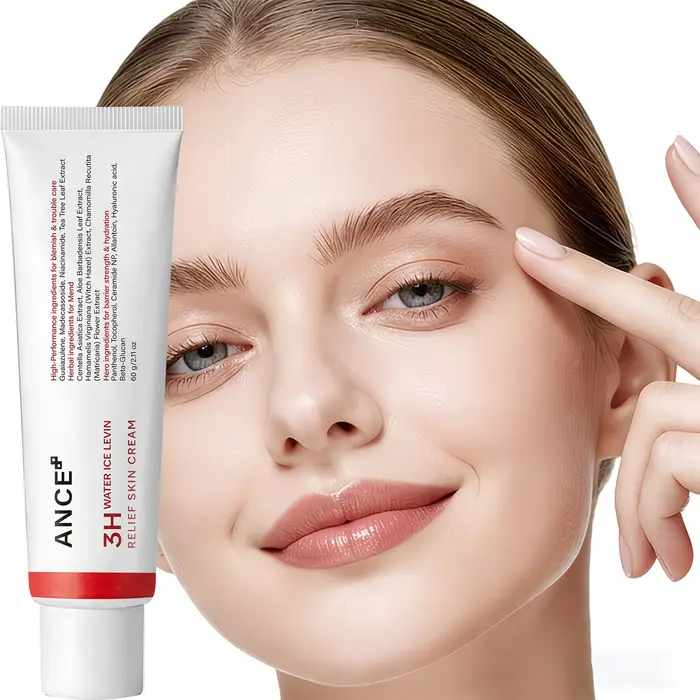 Crème Apaisante Douce à la Centella et Niacinamide : Hydratation, Réparation de la Barrière Cutanée, Teint Uniforme pour Peaux Sensibles – Hydratant Quotidien Visage