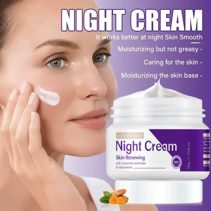 Crème hydratante raffermissante pour le visage à la niacinamide