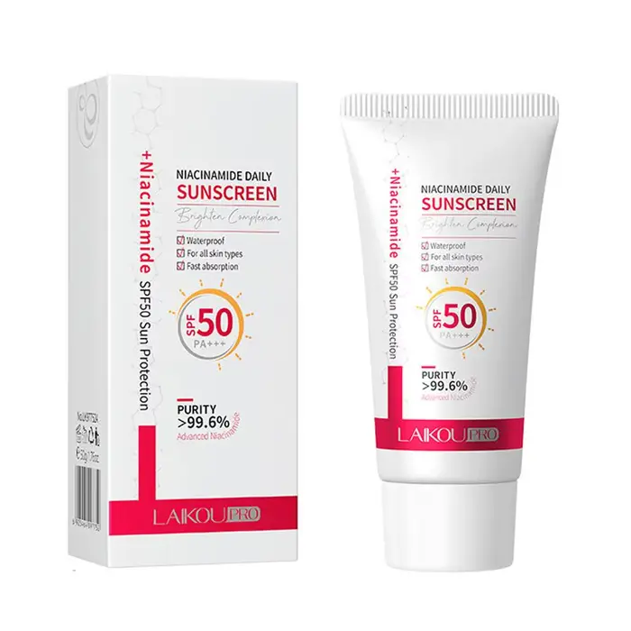 Crème solaire quotidienne à la nicotinamide 50 ml - SPF50 PA+++ Crème solaire hydratante longue duré