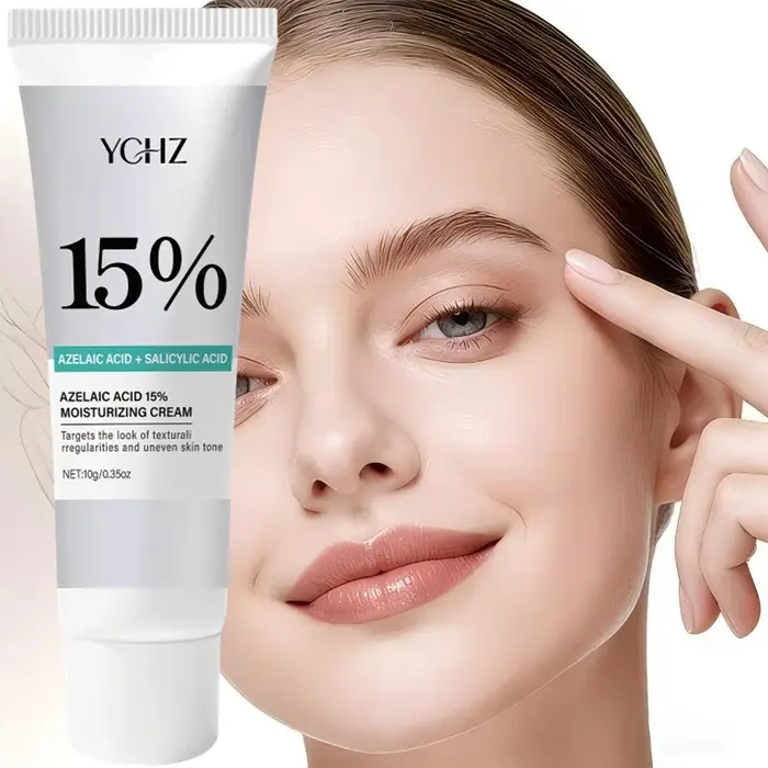 Crème Gel Hydratante à l'Essence d'Acide Arbutique 15%, Contient 12% d'Acide Isopropylique, Glycérine, Acide Salicylique, Acide Azélaïque, Essence de Centella Asiatica et Essence de Niacinamide pour l