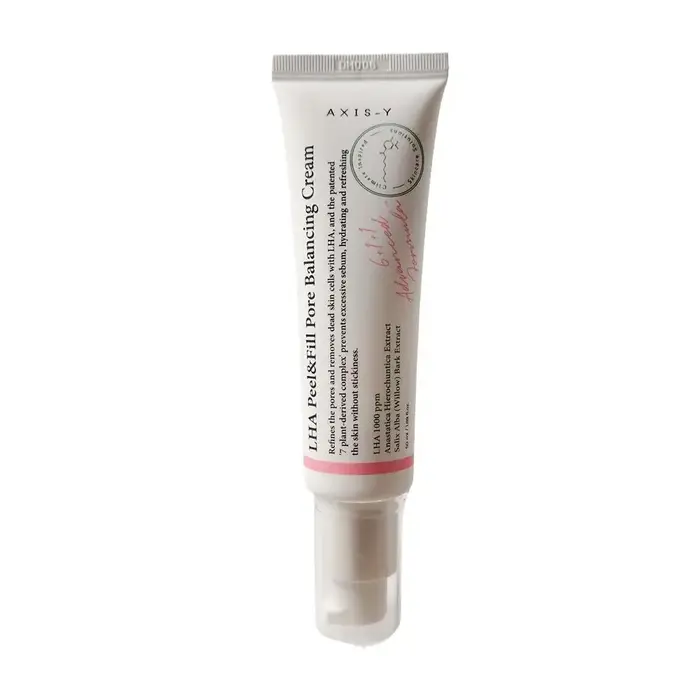 Crème Visage à l'Acide Salicylique 50ml Hydratante, Rajeunissante, Éclaircissante, Exfoliante, Lissa